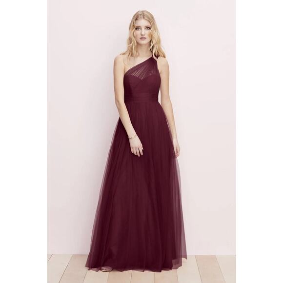 Watters Wtoo Dress Burgundy color size 4 NWT - Picture 1 of 5